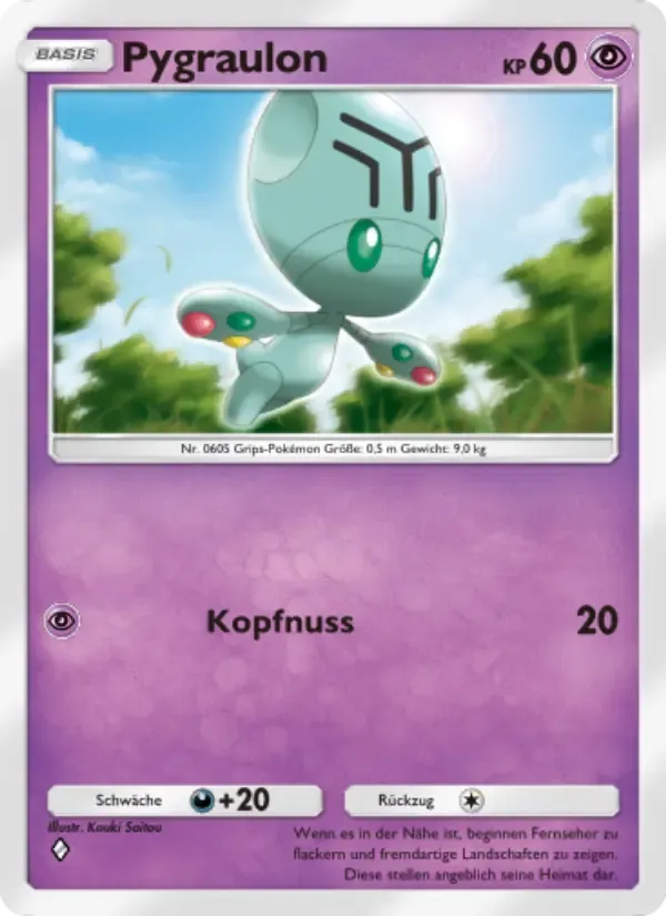 Elgyem card in German