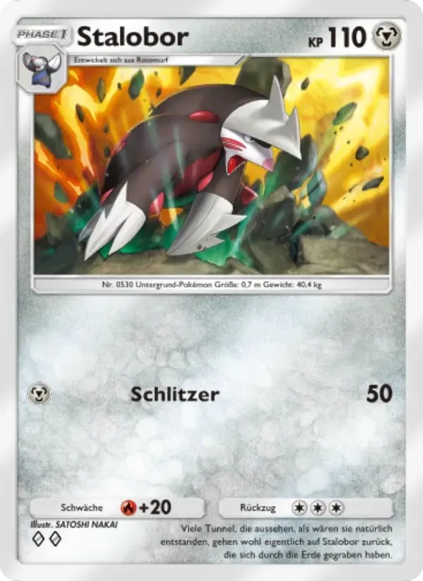 Excadrill card in German