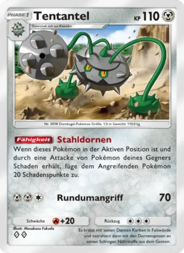Ferrothorn card in German