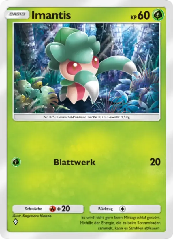Fomantis card in German