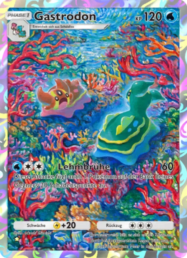 Gastrodon card in German