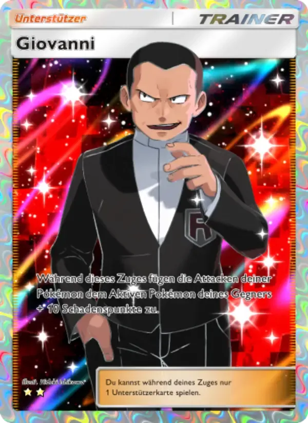 Giovanni card in German