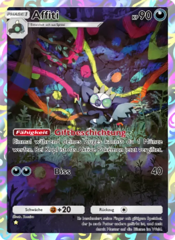 Grafaiai card in German
