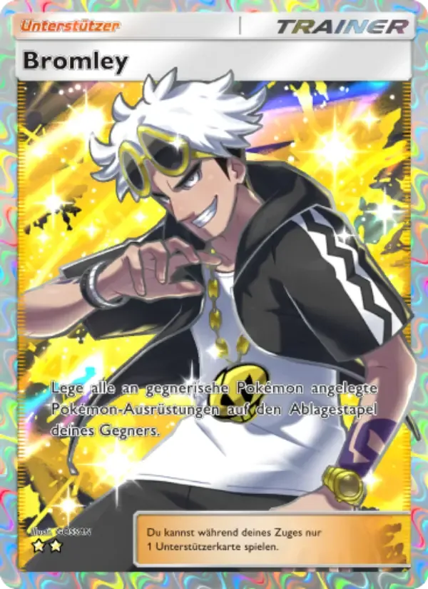 Guzma card in German
