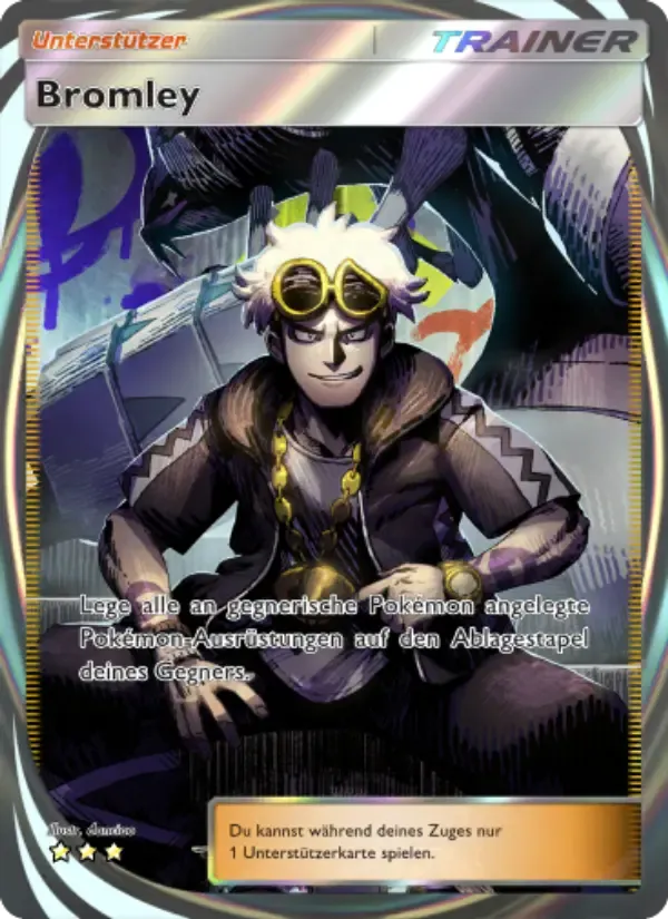 Guzma card in German