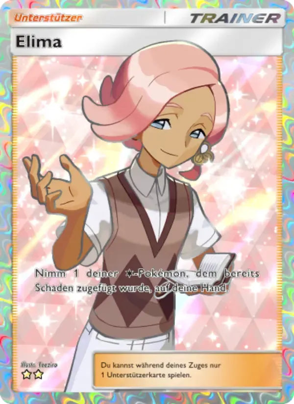 Ilima card in German