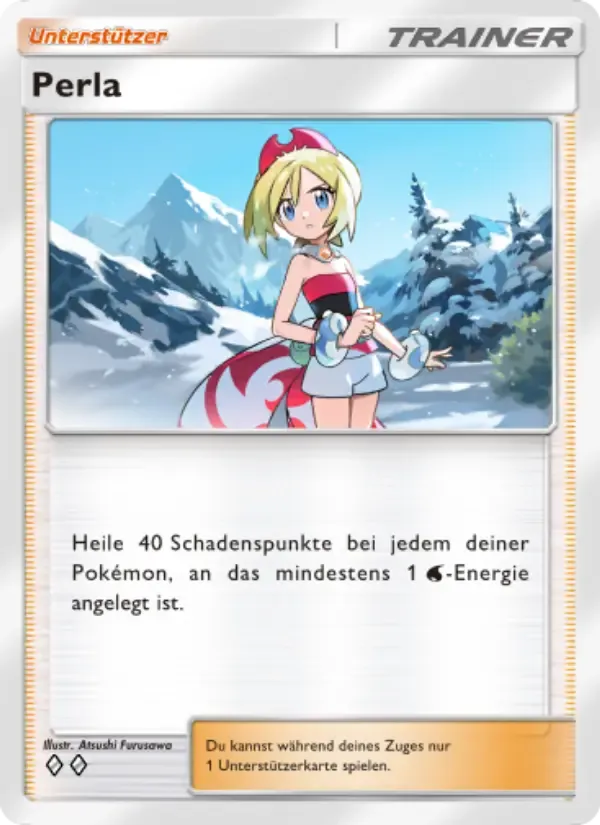 Irida card in German