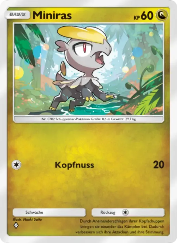 Jangmo-o card in German