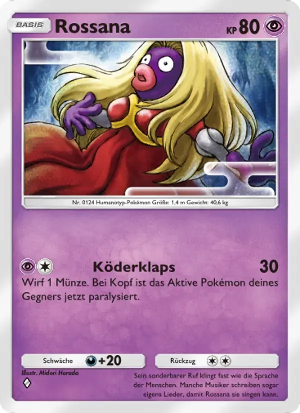Jynx card in German