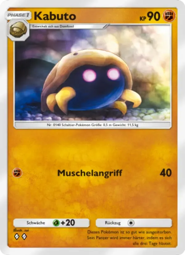 Kabuto card in German
