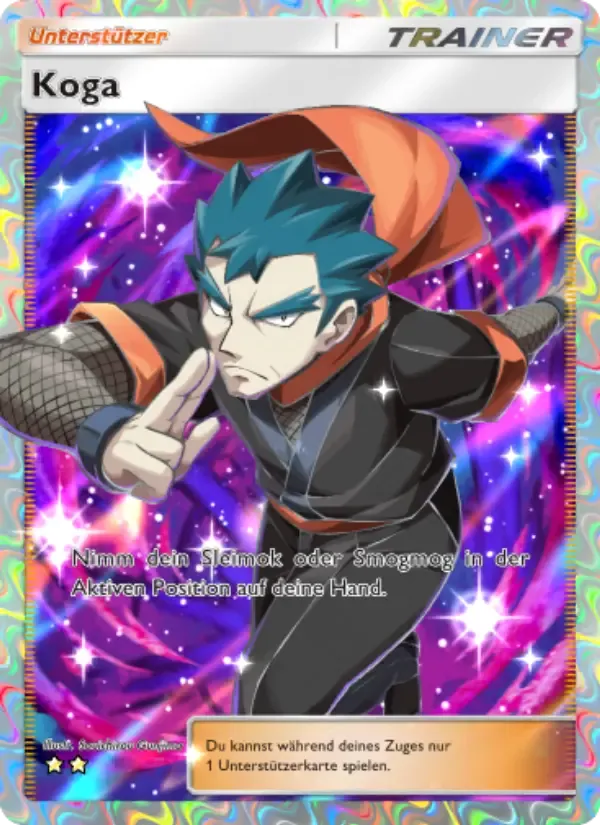 Koga card in German