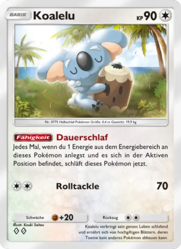 Komala card in German