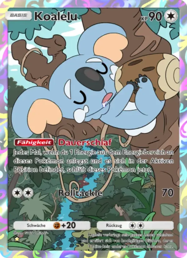 Komala card in German