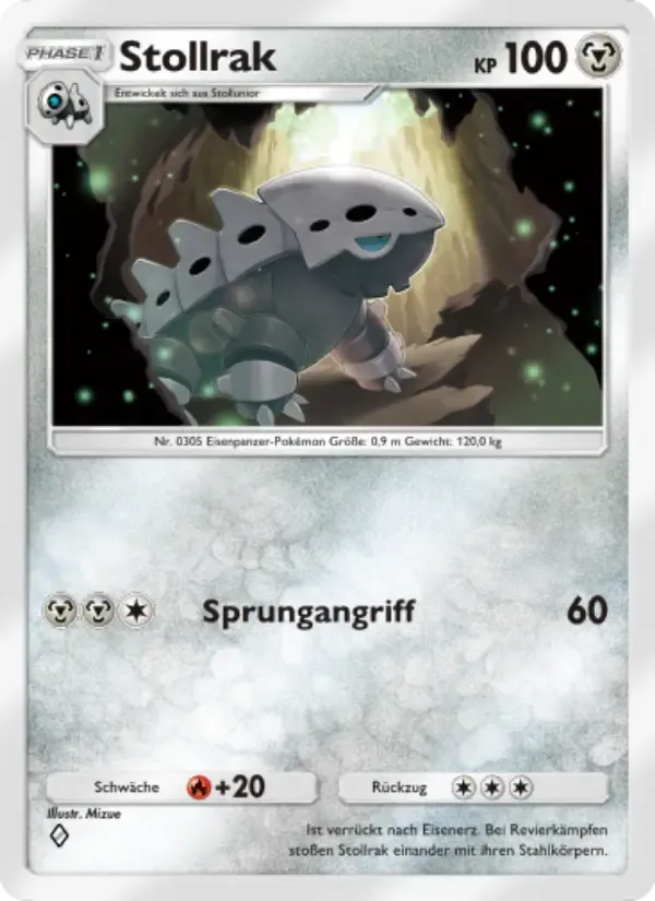 Lairon card in German