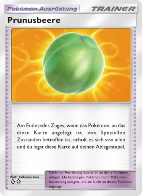 Lum Berry card in German
