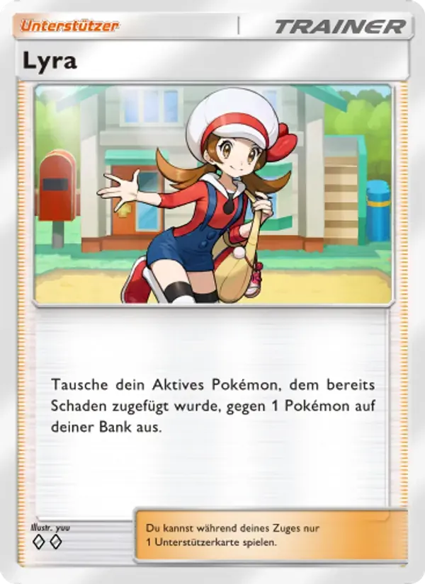 Lyra card in German