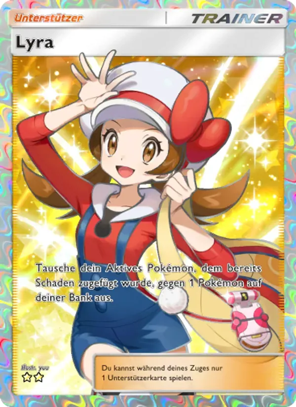 Lyra card in German