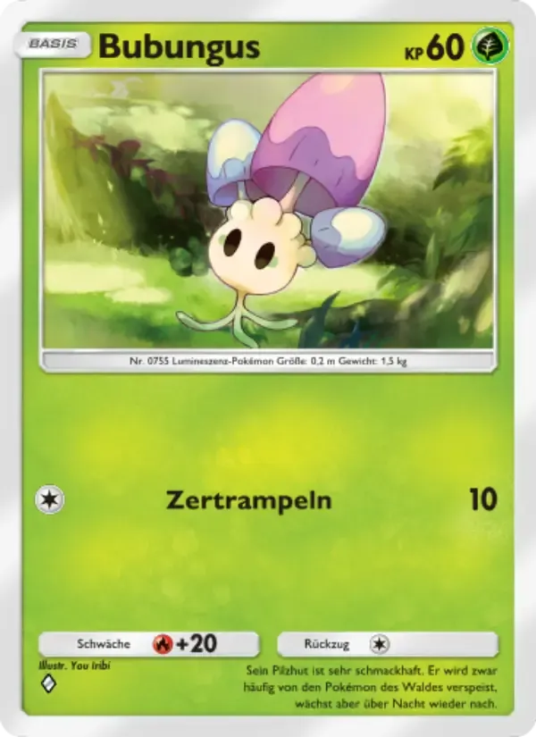 Morelull card in German