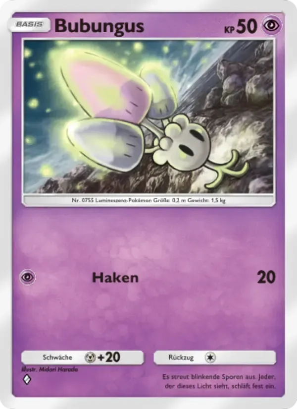 Morelull card in German