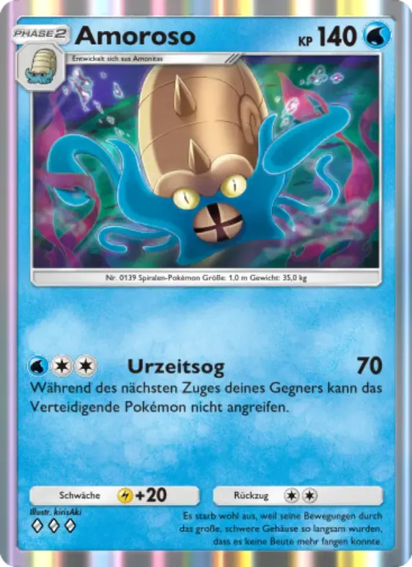 Omastar card in German