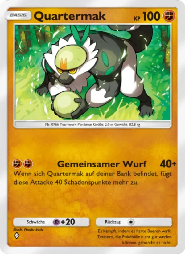 Passimian card in German