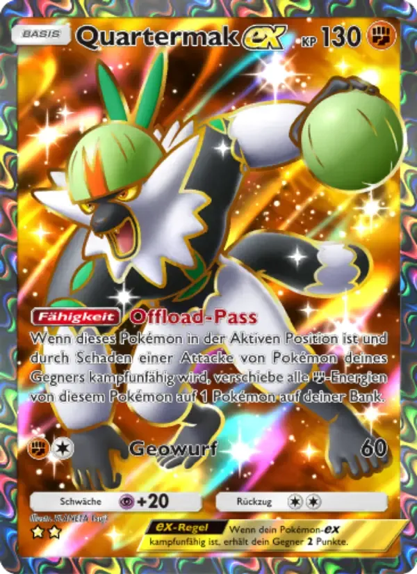 Passimian ex card in German