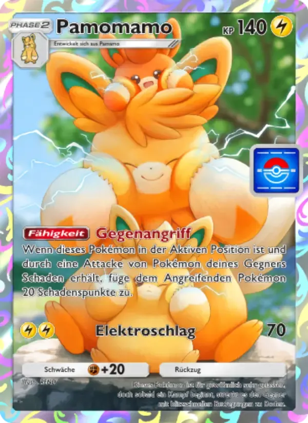 Pawmot card in German
