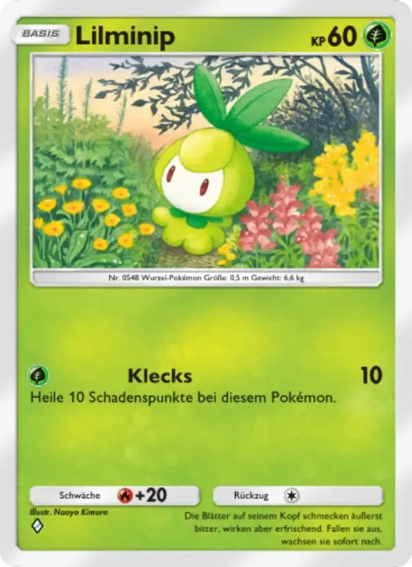 Petilil card in German
