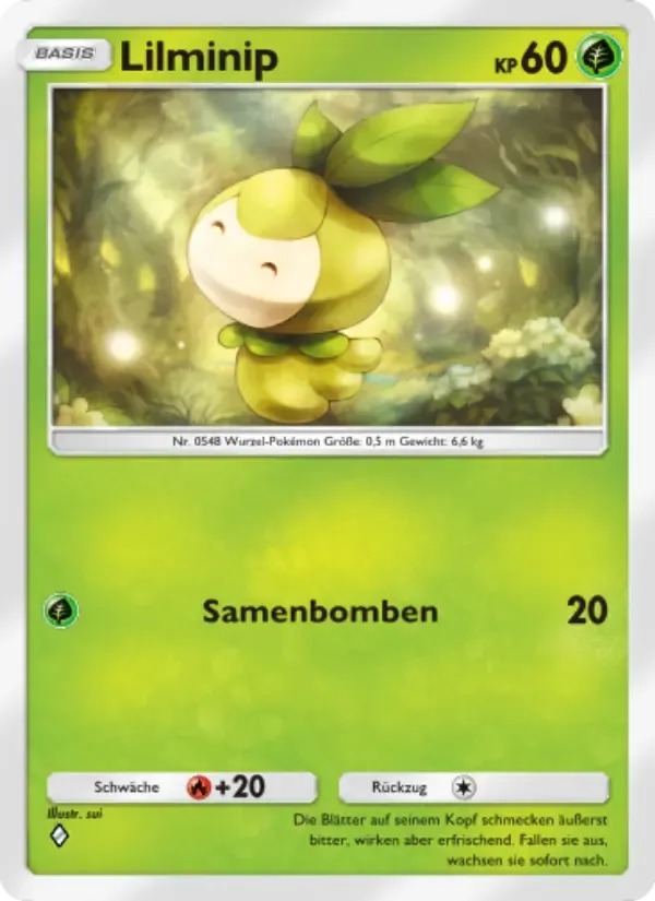 Petilil card in German