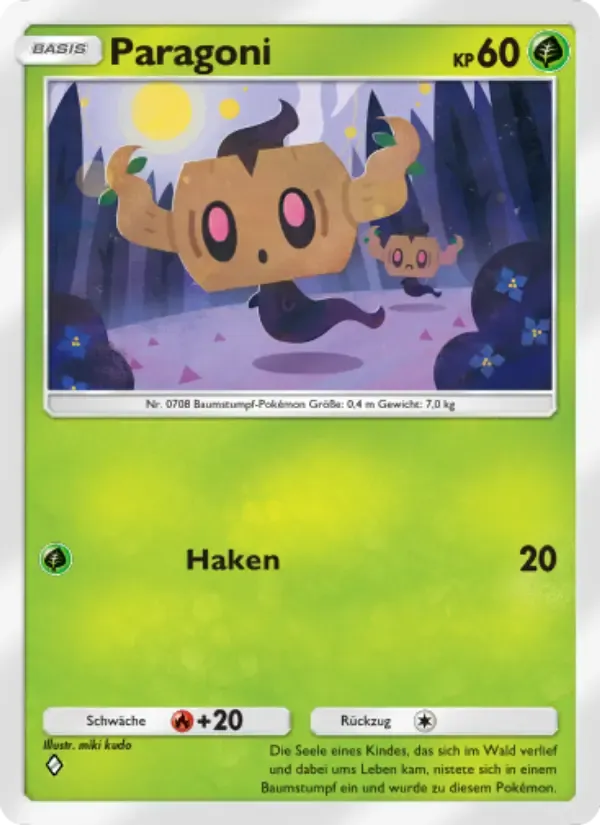 Phantump-Karte auf Deutsch