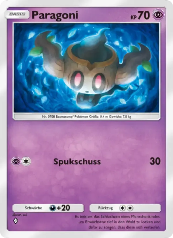 Phantump card in German