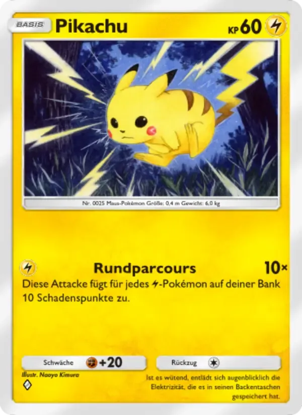 Pikachu (A1a-025) — Pokémon TCG Pocket Card | PocketCards.net