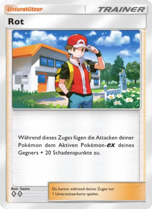 Red card in German
