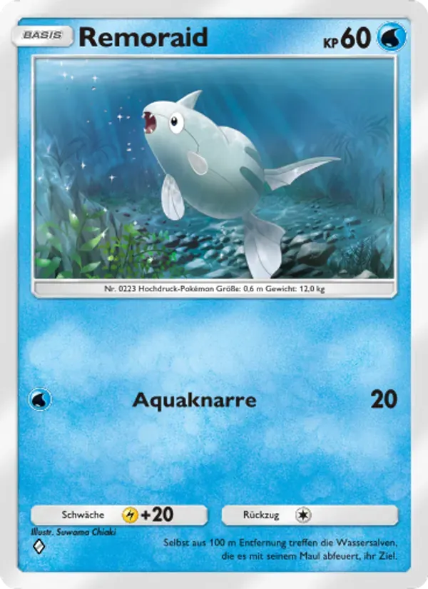 Remoraid card in German