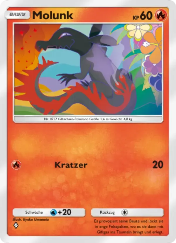 Salandit card in German