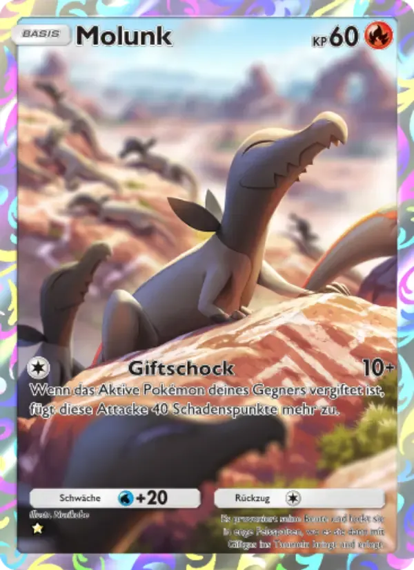 Salandit card in German