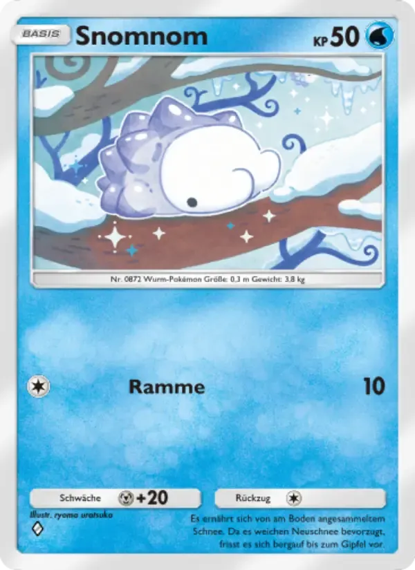 Snom card in German
