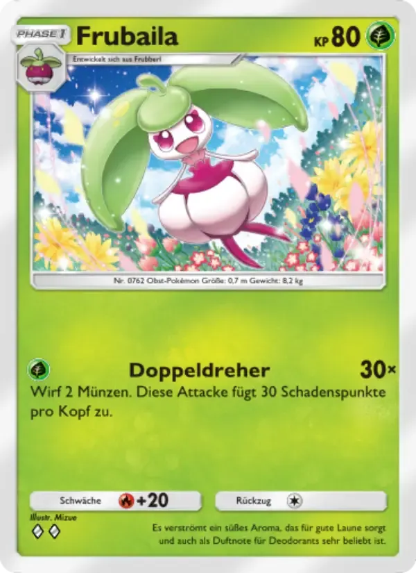 Steenee card in German