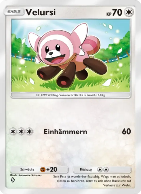 Stufful card in German