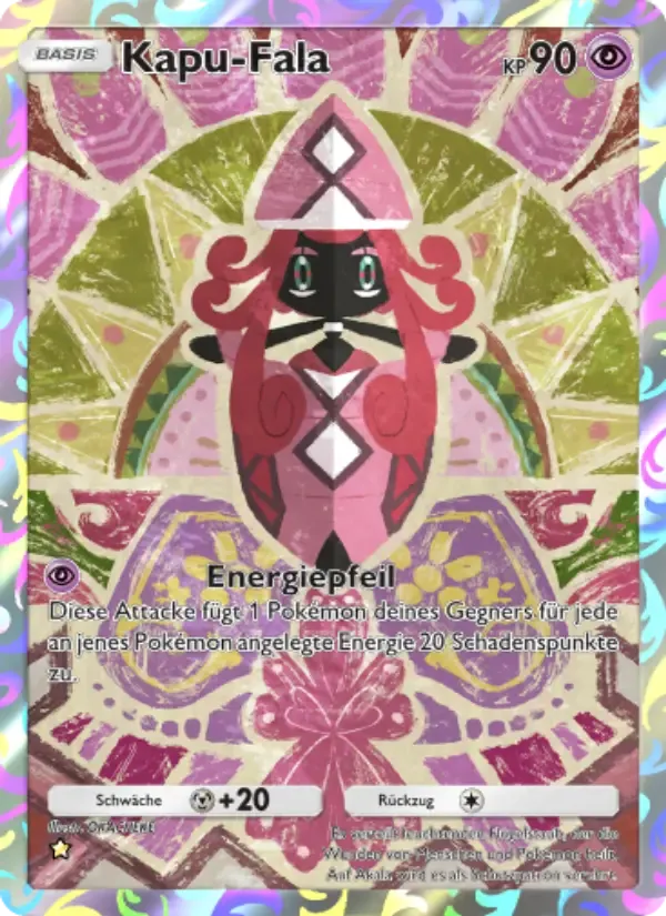 Tapu Lele card in German