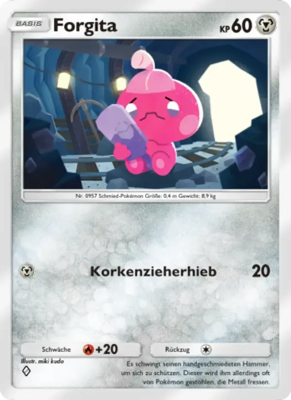 Tinkatink card in German