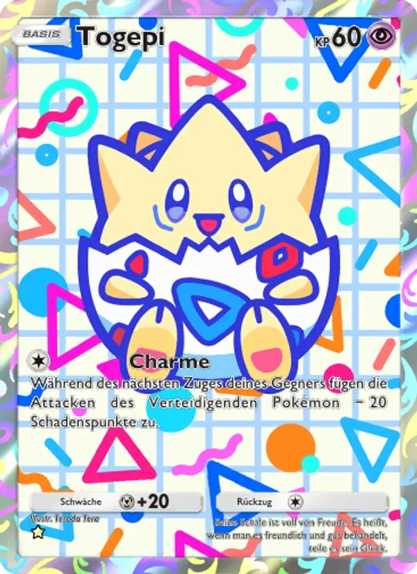 Togepi card in German