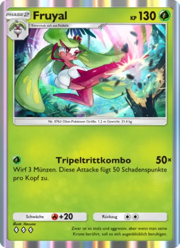 Tsareena card in German