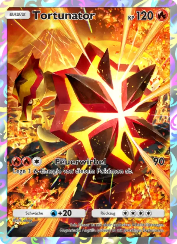 Turtonator card in German