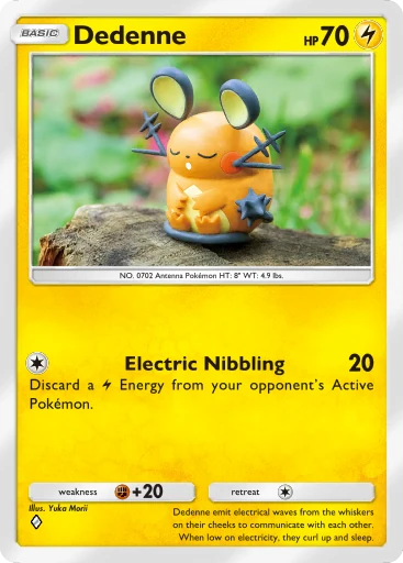 Dedenne (b1-094) card in Pokémon TCG Pocket