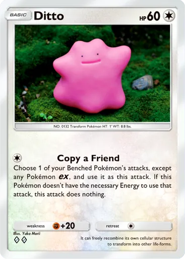 Ditto (b1a-055) card in Pokémon TCG Pocket