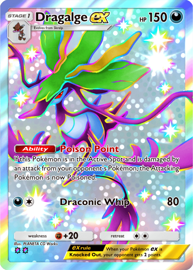 Dragalge ex (b3-231) card in Pokémon TCG Pocket