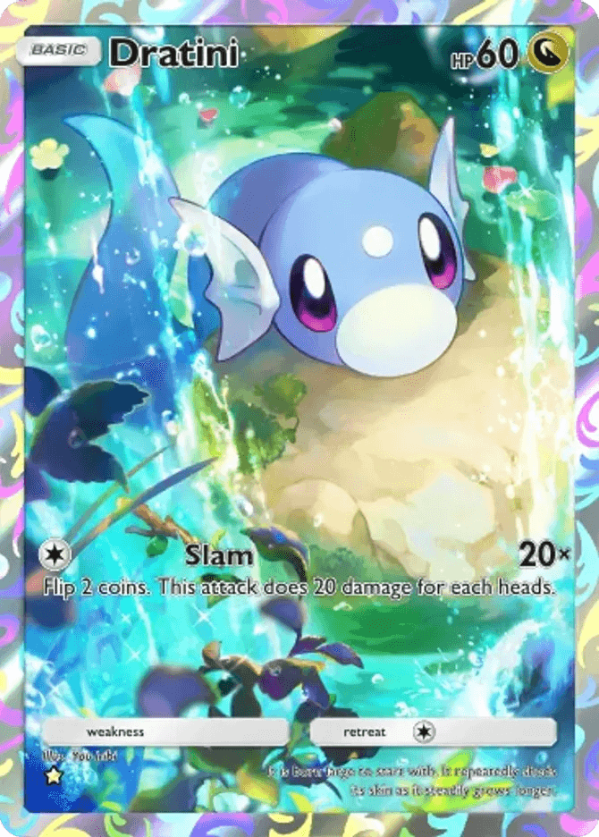 Dratini card by You Iribi