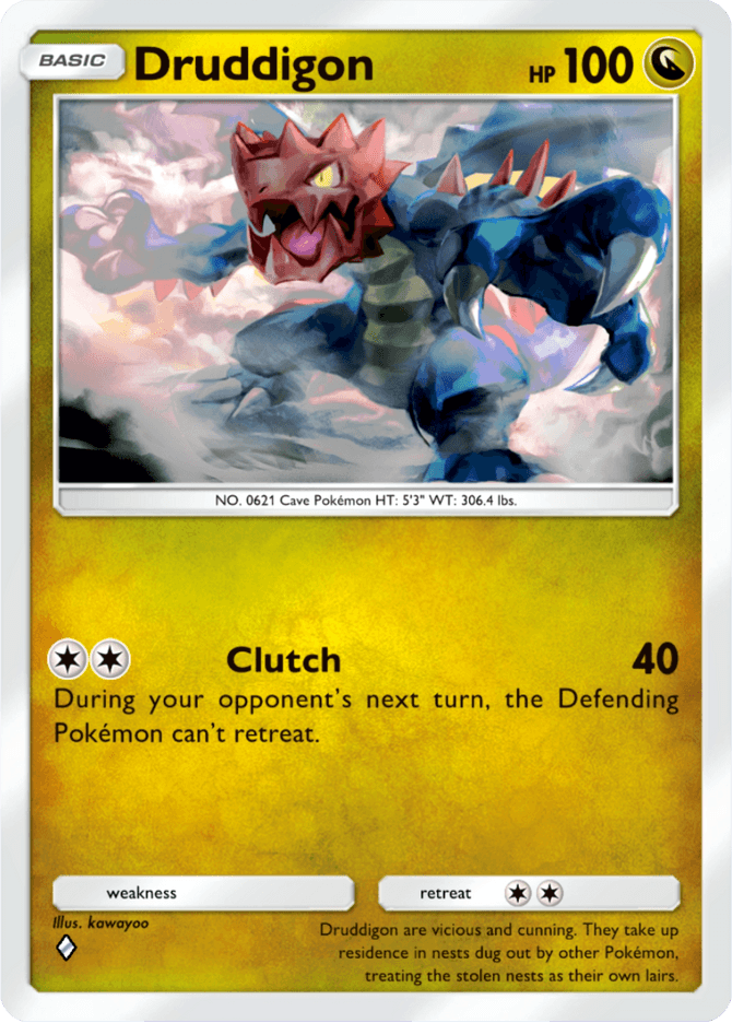 druddigon pokemon card value Druddigon Cards in Pokémon TCG Pocket — PocketCards.net