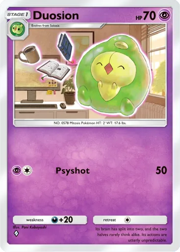Duosion (b1a-033) card in Pokémon TCG Pocket